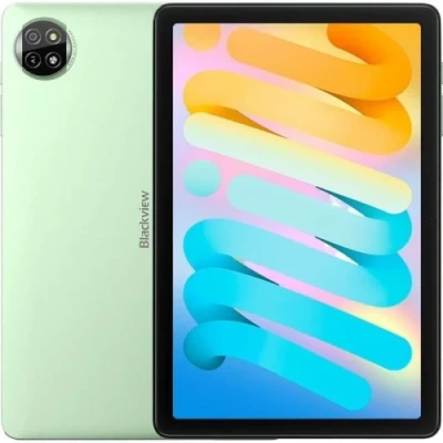 Планшет 10.1" Blackview Tab 20 Wi-Fi, Green, 1280x800, IPS, 60 Гц, Unisoc Tiger T310 (4 ядер), PowerVR GE8300, 4Gb, 64Gb, MicroSD (до 2 ТБ), 8 Мп + 5 Мп, Wi-Fi, Bluetooth 5.0, 6600 mAh, Android 15 (6931548323150)