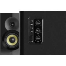 Колонки 2.0 REAL-EL S-470 Black, 2 x 30 Вт, HDMI, USB, AUX, Bluetooth, МДФ, пульт ДК (EL121200018)