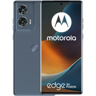 Смартфон Motorola Edge 50 Fusion, Forest Blue, 6.7" (2400x1080, 144 Гц, P-OLED), Qualcomm Snapdragon 7s Gen 2 (8 ядер), Adreno 710, 8Gb, 128Gb, 50/13Mp + 32Mp, 5G, WiFi 6, Bluetooth 5.2, NFC, Type-C, 5000 mAh, Android 14 (PB3T0085RS)