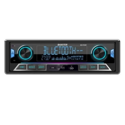 Автомагнітола Baxster BSF-5752BT Multicolor RGB USB, 1 Din, дисплей (40P-VA LCD), Bluetooth 5.3, 6хRCA, выход на сабвуфер (RCA 3V), 4x50 Вт, microSD (до 32Gb) (BSF-5752BT)