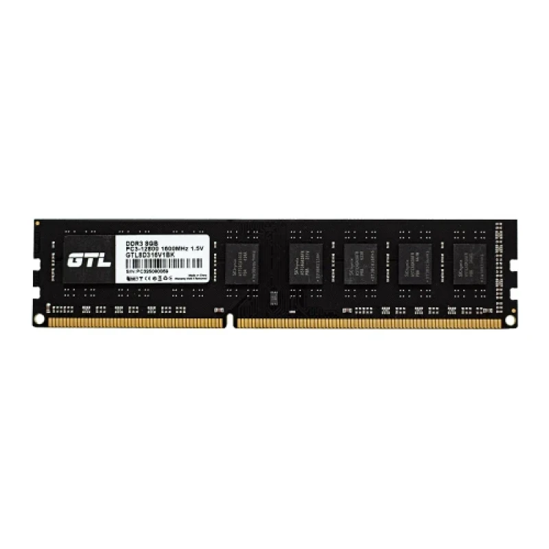 Пам'ять 8Gb DDR3, 1600 MHz, GTL, 11-11-11-28, 1.5V (GTL8D316V1BK)