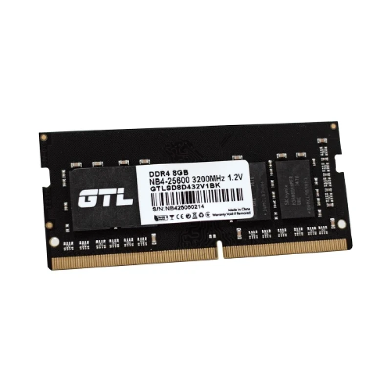 Пам'ять SO-DIMM, DDR4, 8Gb, 3200 MHz, GTL, 1.2V, CL22 (GTLSD8D432V1BK)