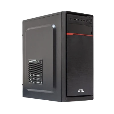 Комп'ютер GTL Office Basic 123P3 (Intel Core i3-12100 / B660 / 8G DDR4 / SSD 256 GB / mATX / 400W / no OS) (GTLCOB128P2M4_X66) Black, mATX