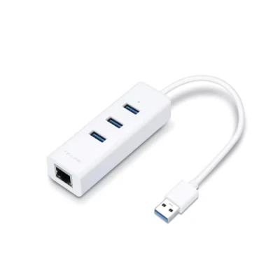 Мережевий адаптер USB TP-LINK UE330, White, 1xGLan, USB 3.0, RTL8153