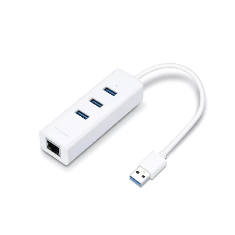 Мережевий адаптер USB TP-LINK UE330, White, 1xGLan, USB 3.0, RTL8153