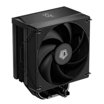 Кулер для процесора ID-Cooling FROZN A410 TD, Black, 120 мм, 4 теплових трубок, температурний дисплей, алюміній/мідь, 500~2000±10% RPM, 29.85dB(A) Max, Intel: 1851, 1700, 1200, 115x, AMD: AM4/AM5, 152х78х127 мм, 4-pin PWM, до 220 Вт