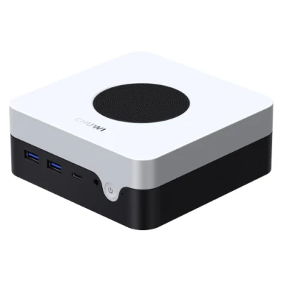 Неттоп Chuwi LarkBox X, White/Black, N150 (4x3.6 GHz), 16Gb LPDDR5 4800 MHz, 512Gb SSD NVMe, Graphics, WiFi 6, Bluetooth 5.2, 1xGLan / 1x2.5GLan, 1xType-C / 4xUSB 3.2, HDMI/DP, Windows 11 Home, кріплення VESA у комплекті (CWI556)