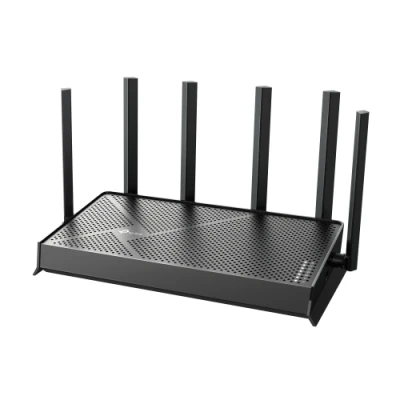 Роутер TP-Link Archer BE400, Black, WiFi 7 (5GHz до 5764 MB/s / 2.4GHz до 688 MB/s), 1x2.5GLan / 3xGLan, 1x2.5GWan, 1xUSB 3.0, MLO, 6 зовнішніх антен
