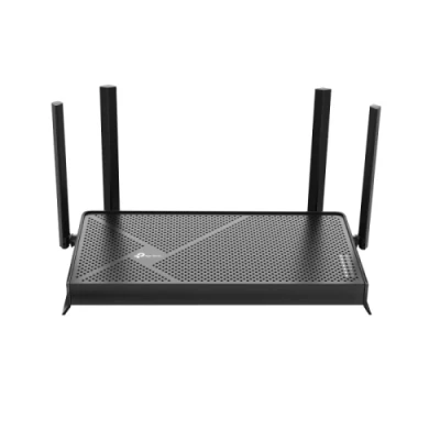 Роутер TP-Link Archer BE230, Black, WiFi 7 (5GHz до 2882 MB/s / 2.4GHz до 688 MB/s), 1x2.5GLan / 3xGLan, 1x2.5GWan, 1xUSB 3.0, MLO, 4 зовнішніх антен
