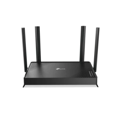 Роутер TP-Link Archer BE220, Black, WiFi 7 (5GHz до 2882 MB/s / 2.4GHz до 688 MB/s), 4xGLan, 1xGWan, MLO, 4 зовнішніх антен