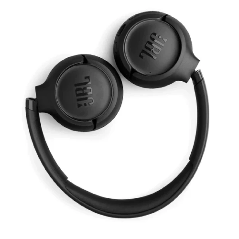 Навушники бездротові JBL Tune 530BT, Black, Bluetooth, мікрофон, акумулятор 450 mAh, активне шумозаглушення, технологія "Pure Bass", кнопки на чашках навушників (JBLT530BTBLKEU)