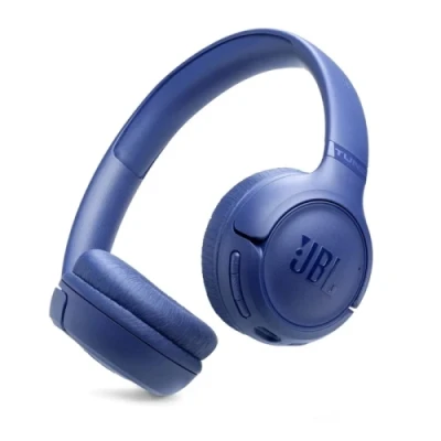 Навушники бездротові JBL Tune 530BT, Blue, Bluetooth, мікрофон, акумулятор 450 mAh, активне шумозаглушення, технологія "Pure Bass", кнопки на чашках навушників (JBLT530BTBLUEU)