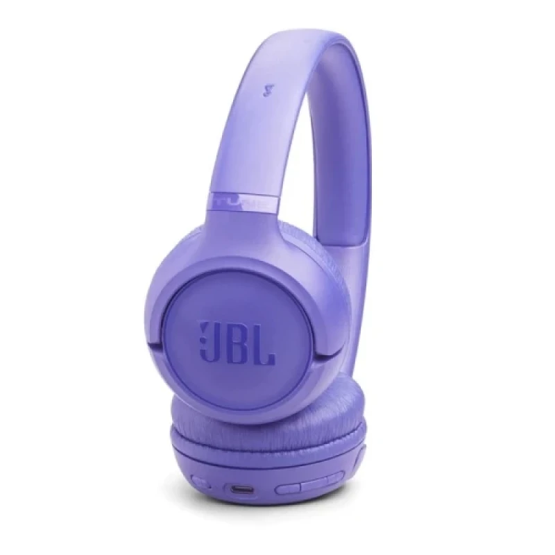 Навушники бездротові JBL Tune 530BT, Lavender, Bluetooth, мікрофон, акумулятор 450 mAh, активне шумозаглушення, технологія "Pure Bass", кнопки на чашках навушників (JBLT530BTLAVEU)