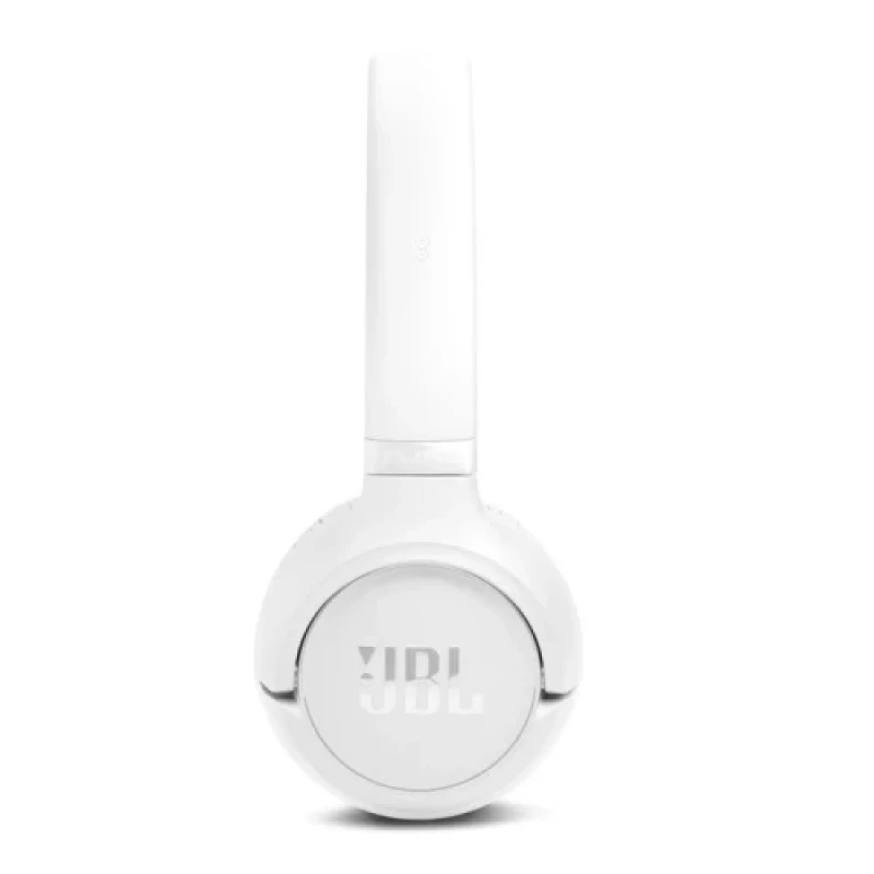 Навушники бездротові JBL Tune 530BT, White, Bluetooth, мікрофон, акумулятор 450 mAh, активне шумозаглушення, технологія "Pure Bass", кнопки на чашках навушників (JBLT530BTWHTEU)