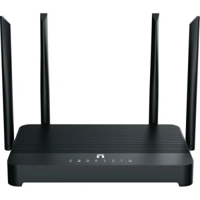 Роутер Netis NX31, Black, Wi-Fi 6 (2.4GHz до 574 Mbps, 5GHz до 2402 Mbps), 3хLAN/WAN (до 1000 MB/s), 4 зовнішні незнімні антени