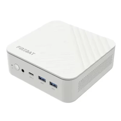 Неттоп Firebat AM02, White, Ryzen 7 8745HS (8x3.4-4.9 GHz), 32Gb DDR5, 1Tb SSD NVMe, Radeon 780M, WiFi 6, Bluetooth 5.2, 2x2.5GLan, 1xType-C / 2xUSB 3.2 / 2xUSB 2.0, HDMI/DP, Windows 11 Pro