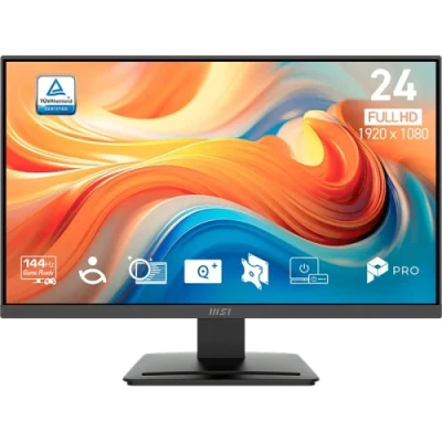 Монітор 23.8" MSI PRO MP241 E14V, Black, VA, 1920x1080 (16:9), 1 мс, 144 Гц, 250 кд/м², 3500:1, 178°/178°, HDMI/DP, VESA 100x100, Adaptive Sync, AMD FreeSync