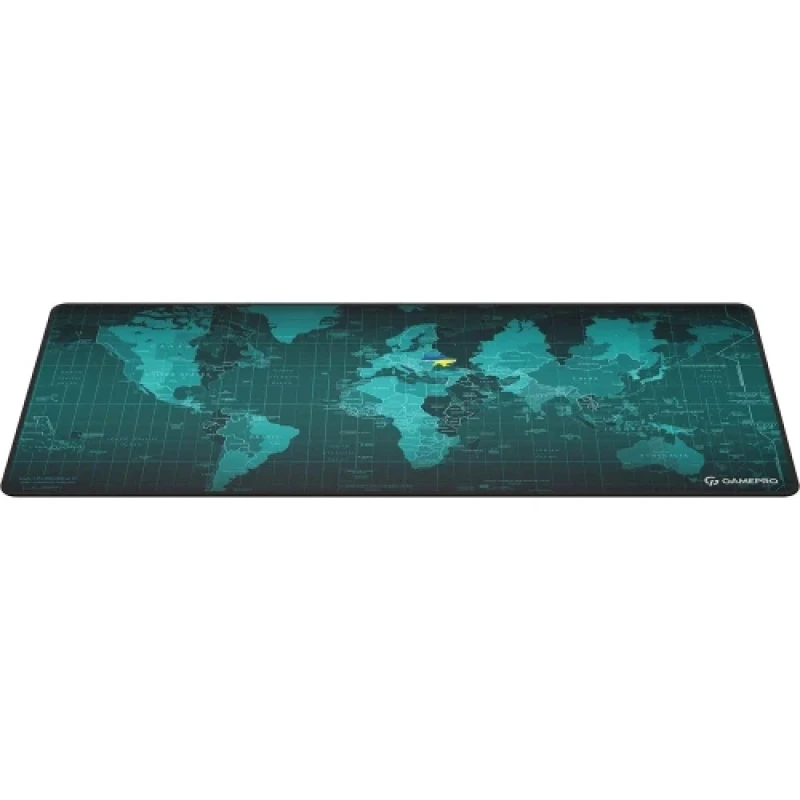 Килимок GamePro MP275M "World Map", 900 x 400 x 3 мм, мультипандекс / гума, поверхня "Speed / Control"