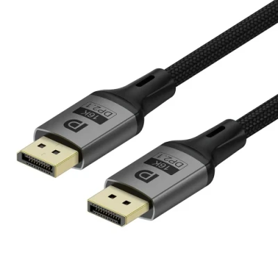 Кабель DisplayPort (M) - DisplayPort (M), 3 м, Black, ColorWay, V2.1, 16K / 60 Гц (CW-CBDP092-BK)
