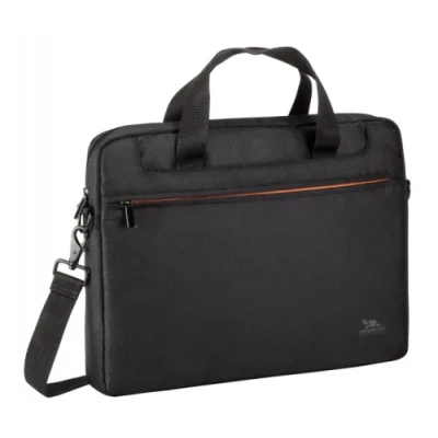 Сумка для ноутбука 15.6" RivaCase Regent, Black, поліестер, 420x290x55 мм (8033)