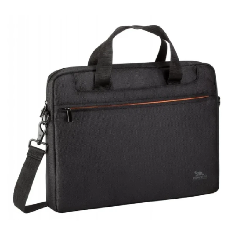 Сумка для ноутбука 15.6" RivaCase Regent, Black, поліестер, 420x290x55 мм (8033)