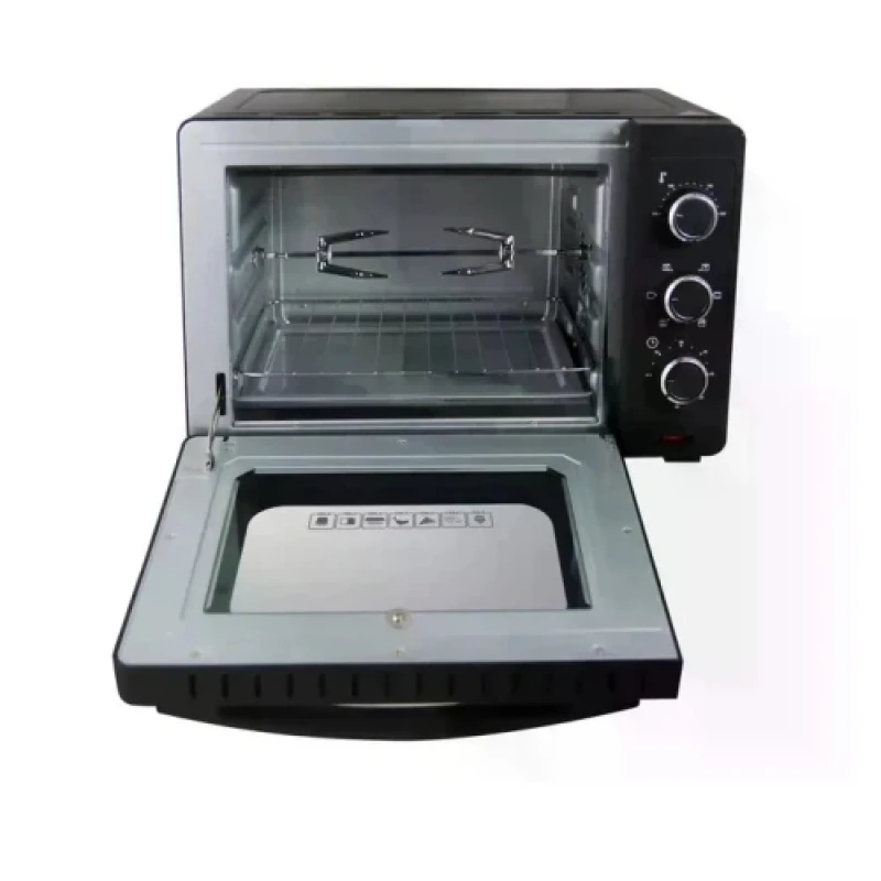 Електродуховка Esperanza EKO006N Mini Oven, Black, 1600W, 25 л, конвекція, вертел, гриль, 5 режимів, таймер, автовідключення, комплектація: піднос для піци, решітка для гриля