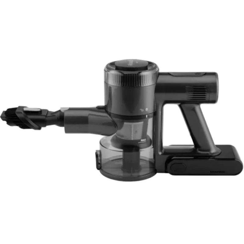 Пилосос Gorenje SVC222480AA, Black, 250W, всмоктування 70W, бездротовий, контейнер, сухе прибирання, об'єм пилозбірника 0.7 л, підсвічування, індикатор (SVC222480AA)