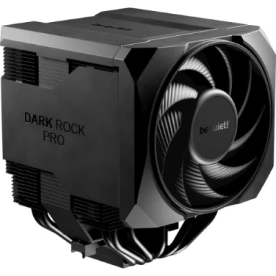 Кулер для процесора be quiet! Dark Rock Pro 6, Black, алюміній/мідь, 7 трубок, 1x135 mm + 1x120 mm  SilentWings, для Intel 1851/1700/1200/115x, AMD AM5/AM4, до 300 Вт, висота 169 мм (BK048)