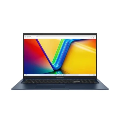 Ноутбук 17" Asus Vivobook 17 X1704VA-AU984 (90NB13X2-M00HB0) Blue, 17.3" (1920x1080, IPS, 60 Гц), Intel Core 3 100U (6х1.2-4.7GHz), DDR5 16Gb, SSD 512Gb, Intel Graphics, Wi-Fi 6, Bluetoot 5.2, 2хType-C/2хUSB 3.2/USB 2.0, HDMI, 50Wh, DOS