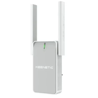 Wi-Fi повторювач Keenetic Buddy 5, Gray, 2.4GHz/5GHz, AC1200 (300+867), 1xLan, антена 3 dBi (KN-3311)