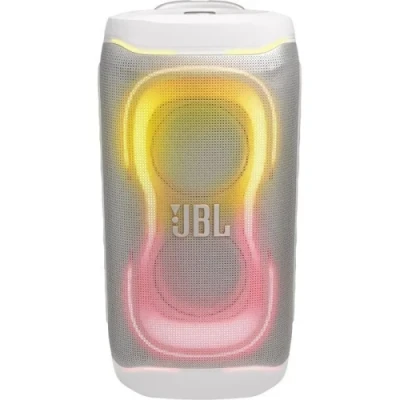 Колонка портативна 2.0 JBL PartyBox 330, White, 280 Вт, Bluetooth, USB, AUX, Optical, RGB підсвічування, полікарбонат/метал, керування зверху, IPX4, час роботи до 18 год (JBLPB330WHTEP)