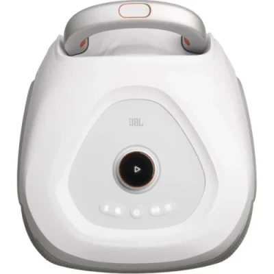 Колонка портативна 2.0 JBL PartyBox 330, White, 280 Вт, Bluetooth, USB, AUX, Optical, RGB підсвічування, полікарбонат/метал, керування зверху, IPX4, час роботи до 18 год (JBLPB330WHTEP)