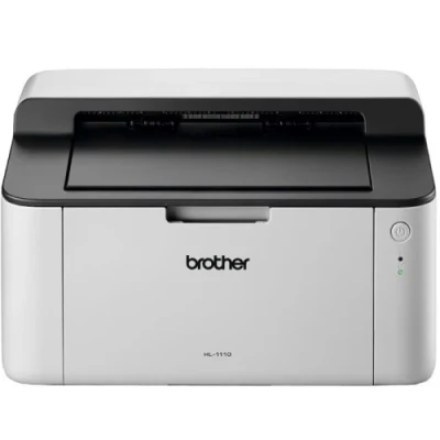 Принтер лазерний ч/б A4 Brother HL-1110E, Black/Grey, 600x2400 dpi, до 20 стор/хв, USB, картридж TN1075