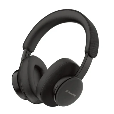 Навушники бездротові ColorWay "CORE", Black, Bluetooth 6.0 / 3.5 мм, мікрофон, динаміки 40 мм, шумозаглушення (ANC), акумулятор 400 mAh, Type-C (CW-HBT03BK) Навушники бездротові ColorWay "CORE", Black, Bluetooth 6.0 / 3.5 мм, мікрофон, динаміки 40 мм, шумозаглушення (ANC), акумулятор 400 mAh, Type-C (CW-HBT03BK)