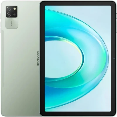 Планшет 10.1" Blackview Tab 60 Pro LTE, Algae Green, (1280x800, IPS), Unisoc T606 (8 ядер), Mali-G57 MC1, 8Gb, 128Gb, microSD (до 2Tb), 4G, WiFi 5, Bluetooth 5.0, 8Mp + 5Mp, 7700 mAh, Android 16 (BVTAB60PRO_8PL)