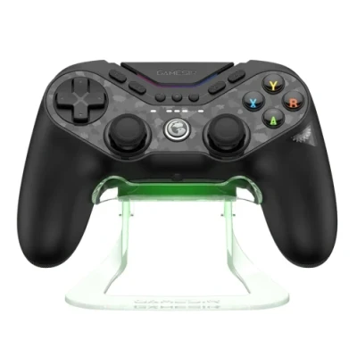 Геймпад GameSir Tarantula Pro (Charging Station Edition), Black, бездротовий (Bluetooth / USB 2.4GHz / Type-C), для ПК / Switch / Android / iOS / Steam, 25 кнопок / 2 аналогові стіки / D-Pad, вібрація, 3.5 мм, акумулятор 1200 mAh