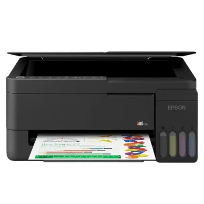 БФП струменевий кольоровий A4 Epson L3351, Black, WiFi, 5760х1440 dpi, до 33/15 стор/хв, USB, вбудоване СБПЧ, чорнило Epson 103 (C11CL62414)