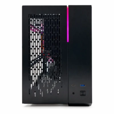 Комп'ютер GTL Seiya 76G56XFR (R5-7600 / B850 / 16G DDR5 / RTX 5060Ti-8 / 1 TB / mITX / 650W Gold / No OS) (GTLSS766G56TXP1I6F_P85BK) Black, ARGB, Wi-Fi