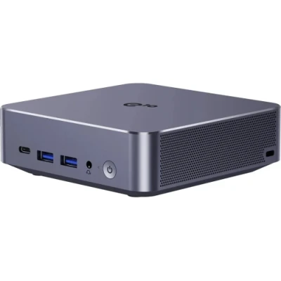 Неттоп Acer Gadget ERBox, Grey, Ryzen 7 8745HS (8x3.8-4.9 ГГц), 16Gb DDR5 (1/2), 512Gb SSD NVMe, Radeon 780M, WiFi 6, Bluetooth 5.3, 2xGLan, 2xType-C / 2xUSB 3.2 / 2xUSB 2.0, HDMI/DP, Windows 11 Pro, кріплення VESA у комплекті (CWI608)