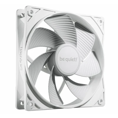 Вентилятор 120 мм, be quiet! Pure Wings 3 Reverse, White, 3 шт, 120х120х25 мм, до 1500 об/хв, до 28.5 дБ, 4-pin (PWM, 50 см), пiдшипник ковзання з гвинтовою нарізкою (BL136)