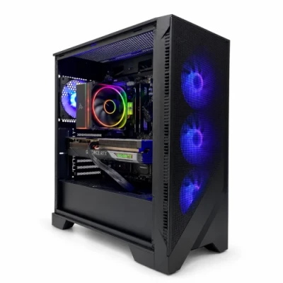 Комп'ютер GTL Gaming Forge 76G47AF (R5-7600 / X670E / 32G DDR5 / RTX 4070 Ti-12 / SSD 1TB / ATX / 750W / Wi-Fi 6E + BT5.3 / No OS) (GTLGF762N47TP1A7F_M67MA) Black, ARGB, Wi-Fi