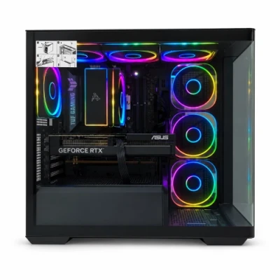 Комп'ютер GTL Observer M 26F56JD (C7U-265F / B860 / 32G DDR5 / RTX 5060 Ti-16G / 1TB 4.0 / mATX / 700W / Wi-Fi 7 + BT 5.4 / No OS) (GTLOM7262N56T1A7F_A86D3) Black, ARGB, Wi-Fi