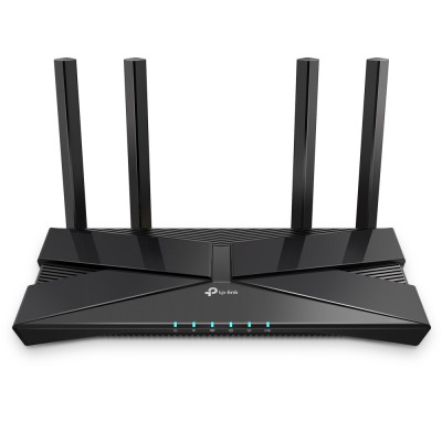 Роутер TP-LINK Archer AX1800, Wi-Fi 802.11a/b/g/n/ac/ax, 2.4/5GHz, 4 LAN 10/100/1000 Mb/s, RJ45 10/100/1000Mb/s (Ge), 4 зовнішніх антен