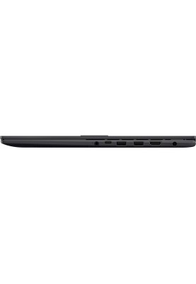 Ноутбук 16" Asus VivoBook 16X OLED M3604YA-L2284 (90NB11A1-M00CL0) Indie Black 16.1" WQUXGA 3840x2400 глянцевий, AMD Ryzen 5 7430U 2.3-4.3GHz, RAM 16GB, SSD 512GB, AMD Radeon Graphics, DOS, підсвічування клавіатури