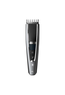 Машинка для підстригання Philips HC5650/15, Silver, живлення акумулятор/мережа, 3 насадки, 28 установок довжини, щіточка для чищення, футляр
