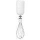 Блендер Mirta BHM-350GC, White/Green, 500W, 2швидкості, турбо-режим, насадки: вінчик, подрібнювач 0,4л, в комплекті мірний стакан з кришкою: 0,6л