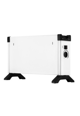 Конвектор Ardesto CHK-2000MW, White/Black, 2000W,підлоговий, площа приміщення 20 кв.м, керування механічне, захист від перегріву, терморегулятор, захист IP20