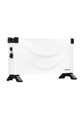 Конвектор Ardesto CHK-2000MW, White/Black, 2000W,підлоговий, площа приміщення 20 кв.м, керування механічне, захист від перегріву, терморегулятор, захист IP20