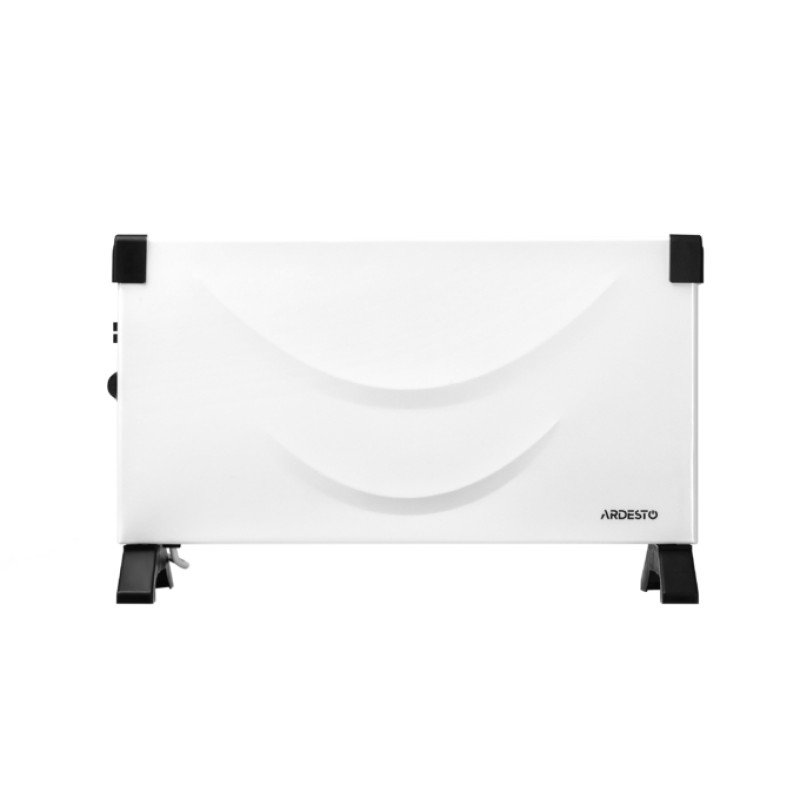 Конвектор Ardesto CHK-2000MW, White/Black, 2000W,підлоговий, площа приміщення 20 кв.м, керування механічне, захист від перегріву, терморегулятор, захист IP20