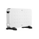 Конвектор Ardesto CHH-2000MWC, White, 2000W,підлоговий, площа приміщення 20 кв.м, керування механічне, захист від перегріву, терморегулятор, захист IP20